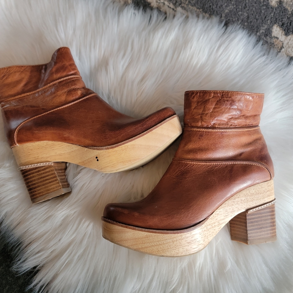 Antelope Saga Clog Ankle Boots 39